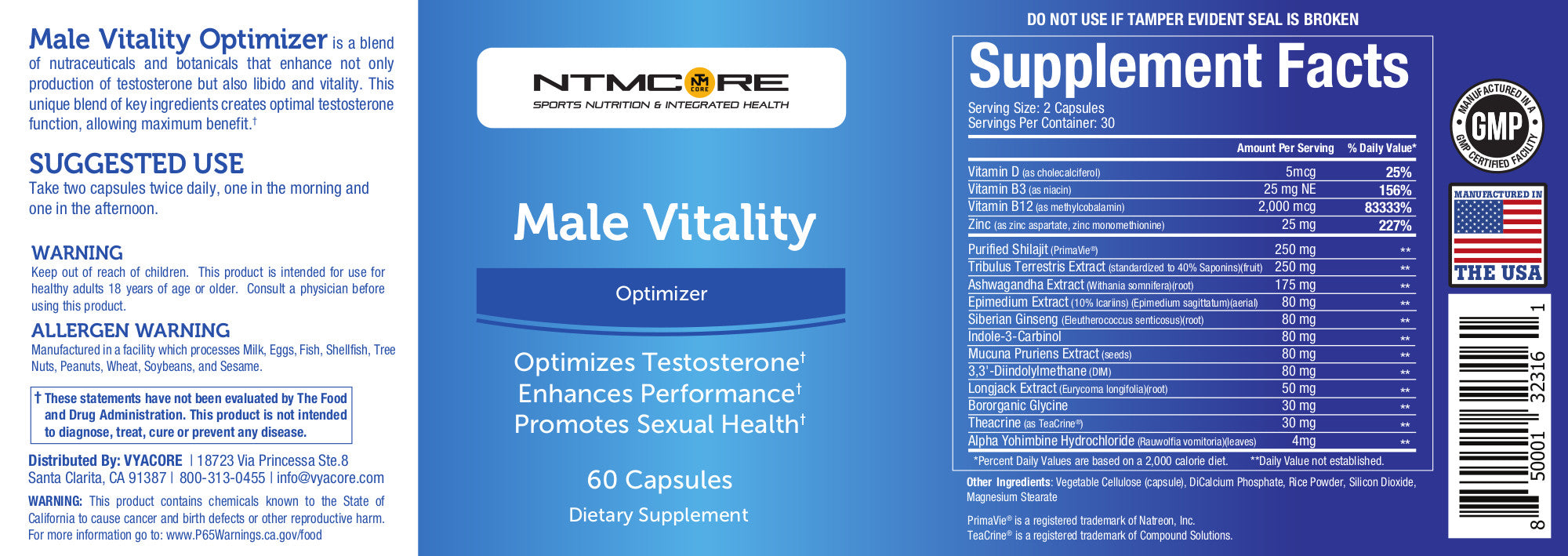 Male Vitality - Optimizer